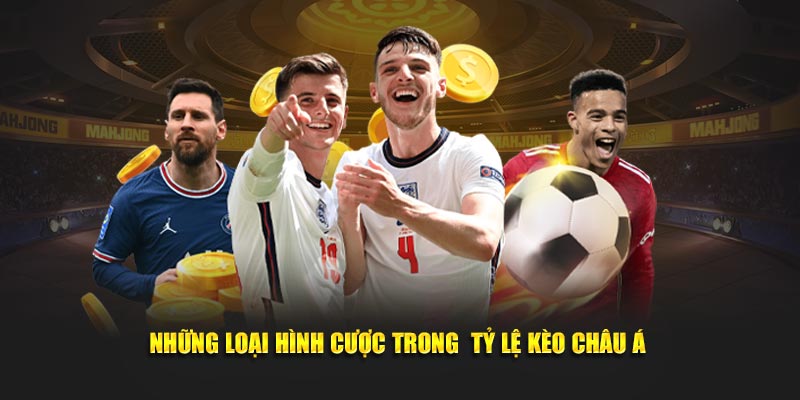 Những loại hình cược trong  tỷ lệ kèo Châu Á